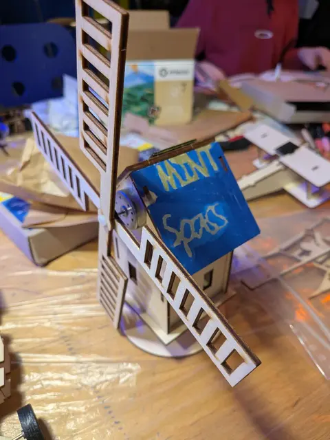 Solar-Windmühle | Foto: MINT-SPASS