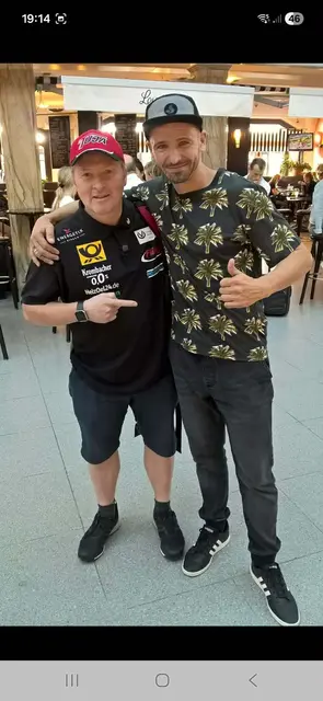 Joey Kelly und Lars Kegler - ein Erinnerungsfoto | Foto: Privat