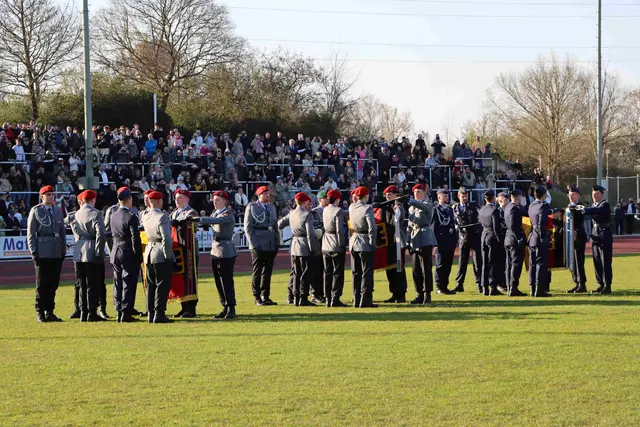 Impressionen vom Bundeswehr-Gelöbnis im Germersheimer Wrede-Stadion | Foto: Müller/frei