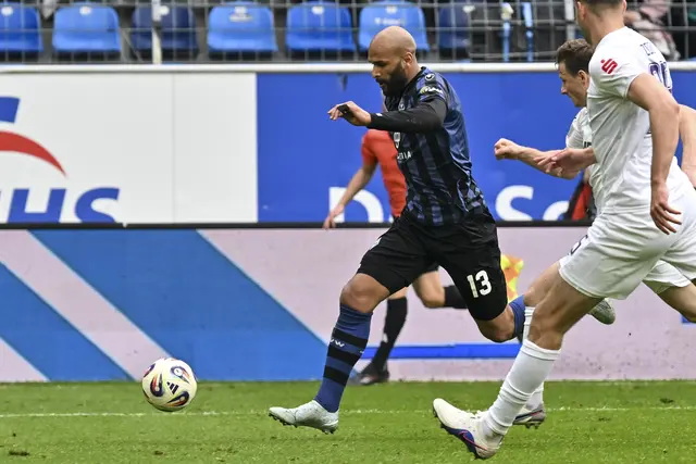 Terrence Boyd beim Schuss zu seinem Tor zum 2:1 gegen Aue.
 | Foto: Ruffler/PIX-Sportfotos