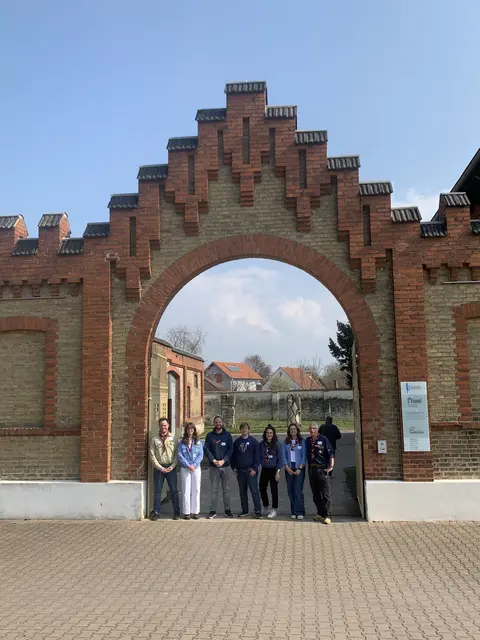 Die Teilnehmenden des Ringes Deutscher Pfadfinderinnen (RDP) und des Ringes deutscher Pfadfinder (RdP) | Foto: Hannah Wagner