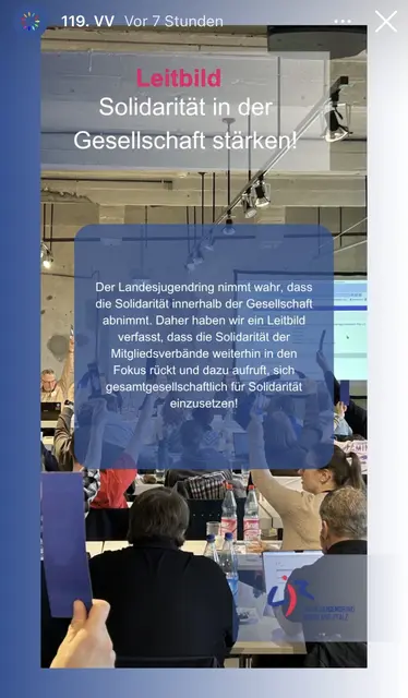 Leitbild Solidarität | Foto: LJR RLP