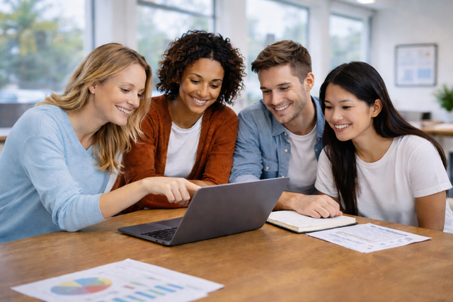 Digital Accounting heißt der neue Bachelorstudiengang der Studienrichtung Steuern an der Hochschule Worms. | Foto: KI-generiert mit ChatGPT (OpenAI)