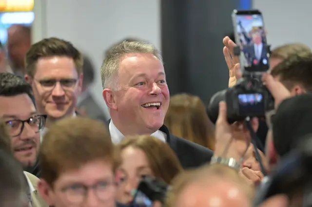 CDU‑Spitzenkandidat Gordon Schnieder freut sich über das Ergebnis bei der Landtagswahl Rheinland‑Pfalz 2026 | Foto: dpa
