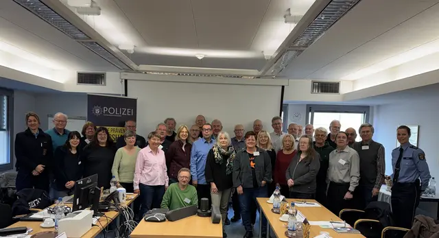 Gruppenbild der Teilnehmenden | Foto: Polizeipräsidium Rheinpfalz