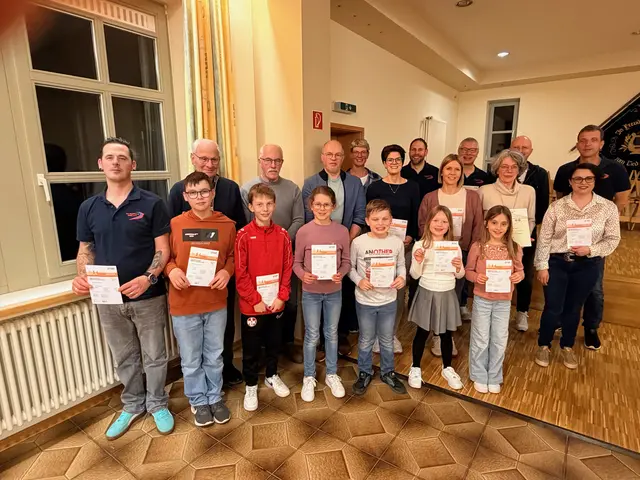 Ehrung 50-jährige und 25-jährige Mitgliedschaft und Deutsches Sportabzeichen
 | Foto: Kerstin Distler