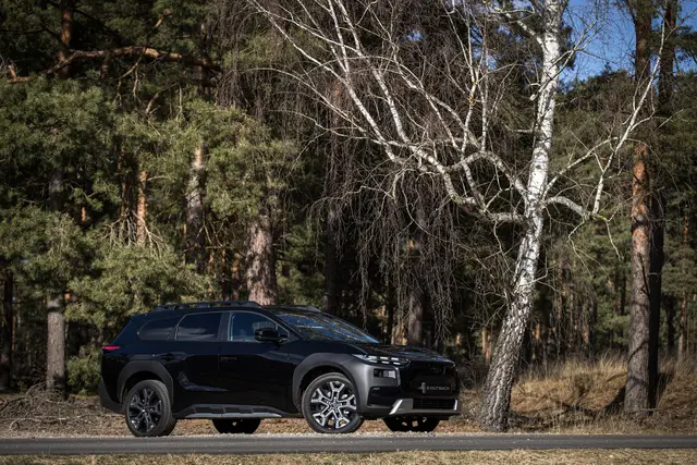 Kleiner Abstecher in den Wald? Kein Problem – Subaru setzt beim E-Outback auf Abenteuer-Setup mit Bodenfreiheit, Allrad und Elektro-Antrieb. (zu dpa: «Subaru: E-Outback kommt mit über 500 Kilometern Reichweite») | Foto: dpa