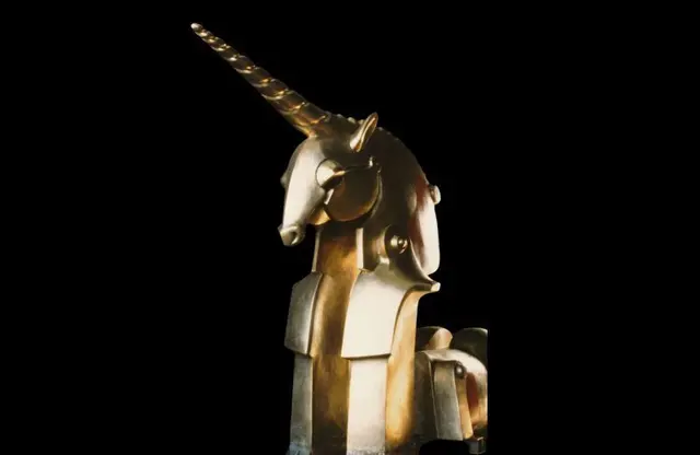 Großes Einhorn Tokio von Gernot Rumpf. | Foto: Rumpf
