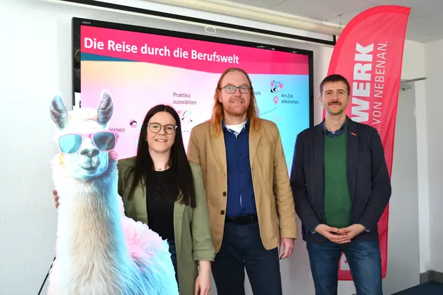 Eva-Maria Herrmann, Stefan Sefrin und Roger Bier (von links) | Foto: Frank Schäfer