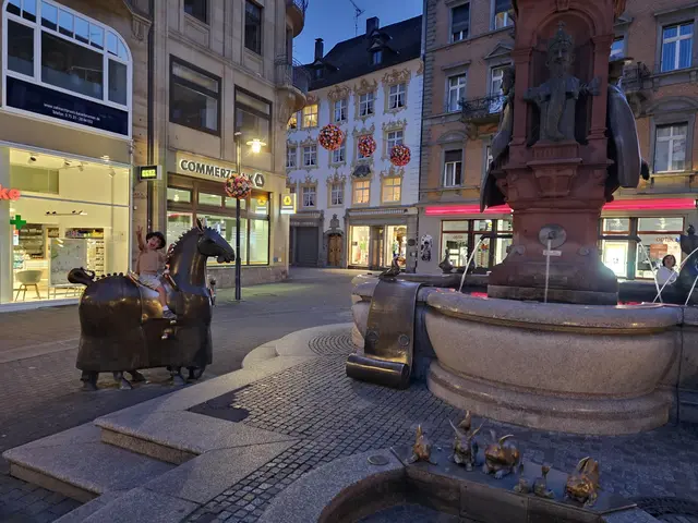 Kaiserbrunnen in Konstanz von Gernot und Barbara Rumpf gestaltet. | Foto: Eva Bender