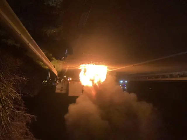 PKW Brand | Foto: Brand- und Katastrophenschutz der Stadt Speyer