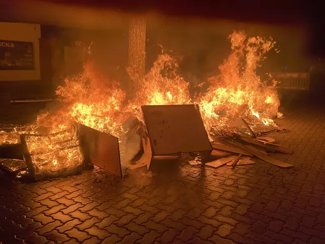 Müllbrand | Foto: Brand- und Katastrophenschutz der Stadt Speyer