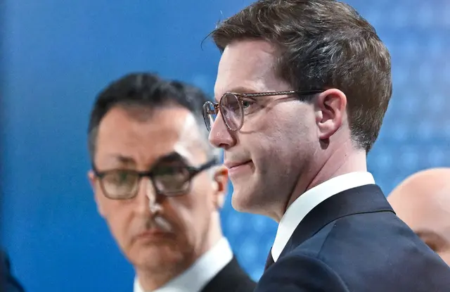 Manuel Hagel landete mit seiner CDU bei der Landtagswahl in Baden-Württemberg hauchdünn hinter den Grünen von Cem Özdemir. (Archivbild) | Foto: dpa