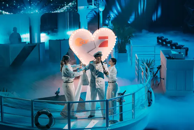 „Wer stiehlt mir die Show?“ | Foto: Joyn/Florida TV/Julian Mathieu