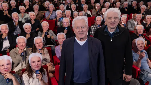 Von links: Miroslav Nemec und Udo Wachtveitl bei der Premiere des Tatorts: "Unvergänglich" in München | Foto: BR Bayerischer Rundfunk, Foto: Markus Konvalin