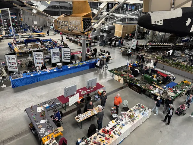 Im besonderen Ambiente zwischen Originalexponaten wie Flugzeugen und Raumfahrttechnik entsteht eine einzigartige Verbindung aus realer Technikgeschichte und filigraner Modellbaukunst | Foto: TMSNHSP