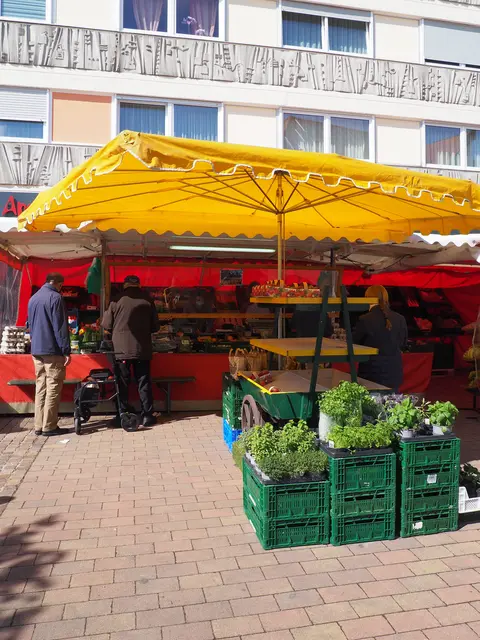 Wochenmarkt in Schifferstadt | Foto: Stadtverwaltung Schifferstadt