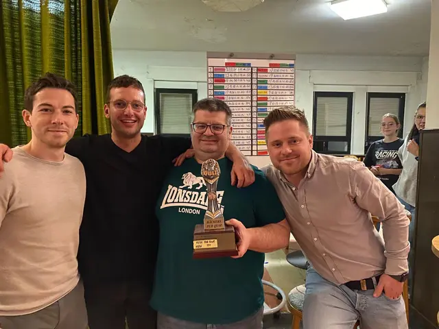 “FAB Four“: Patrick Schneider, André Gries, Jürgen Mistler, Christian Mees | Foto: Lowe