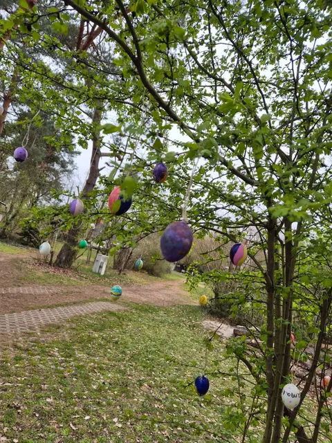 Auch Ostereier wurden gebastelt | Foto: Jochen Weidig