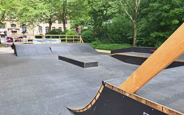 Die Skatebahn am Albert-Schweitzer-Gymnasium ist wieder geöffnet | Foto: Monika Klein