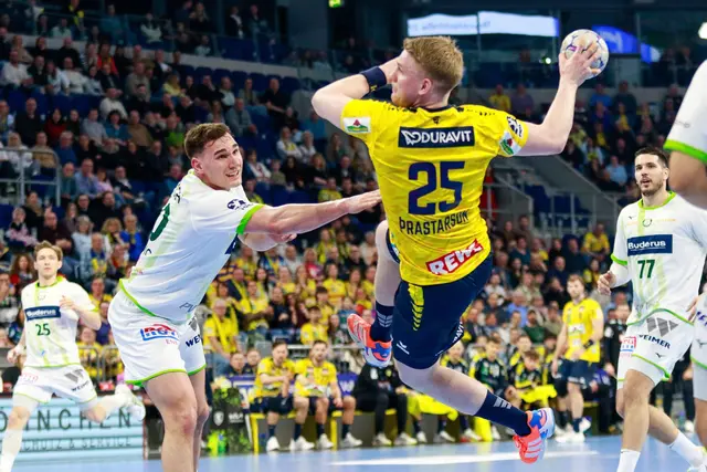  Haukur Thrastarson war von den Wetzlarern nicht in den Griff zu bekommen. | Foto: Kösegi/PIX-Sportfotos