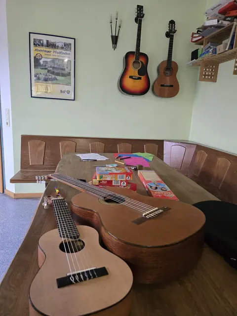 Genügend Auswahl an Gitarren stehen zur Verfügung | Foto: Berthold MÜller