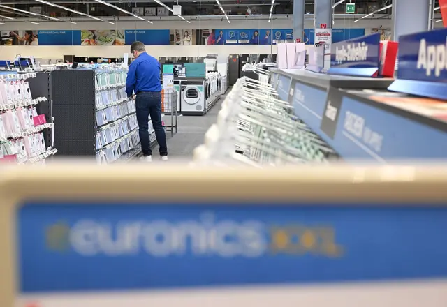 Euronics rechnet mit Umsatzrückgang im laufenden Geschäftsjahr. (Archivbild) | Foto: dpa