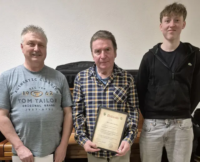 (v.l.n.r.) Klaus Göttel, Klaus-Dieter Krieger und Malte Schultz | Foto: Melanie Schultz