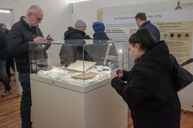 Eröffnung der Sonderausstellung „Germersheim – Rudolf von Habsburg und die Stadtrechtsverleihung 1276“  - spannende Einblicke in die Stadtgeschichte | Foto: Paul Needham