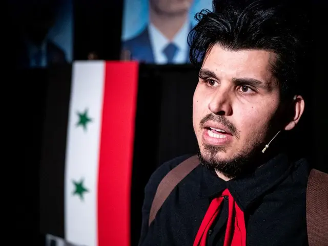 Ammar Alsaied in "Was ist ein Vogel" | Foto: Theater Alte Werkstatt Frankenthal