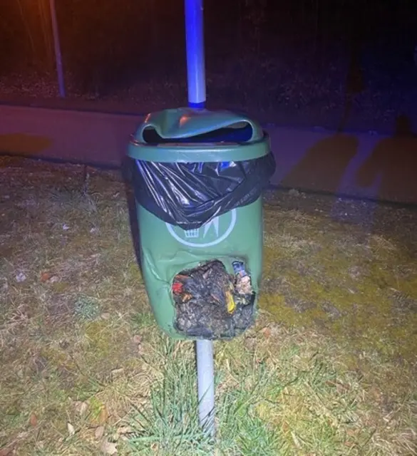 Mehrere kleine Brände beschäftigen seit Wochen die Polizei in Wolfstein. Ermittler schließen Brandstiftung nicht aus und bitten um Hinweise. | Foto: Polizeiinspektion Lauterecken