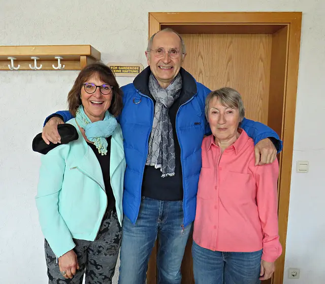 Brigitte Domke, Paul Platz und Gitta Eckrich (örtl. VHS-Leitung) | Foto: Brigitte Melder