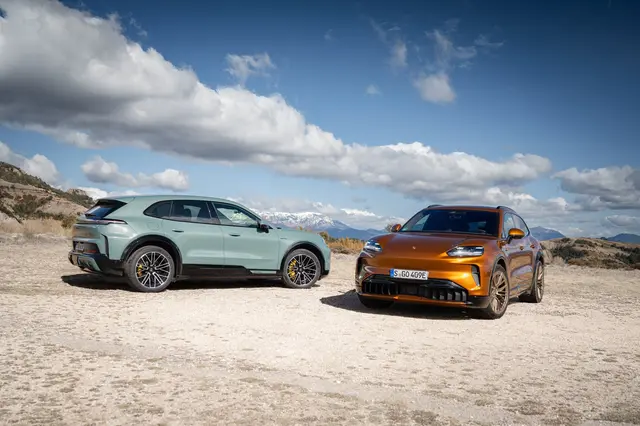 Porsche Cayenne, jetzt auch elektrisch: Der Bestseller rollt noch vor der Sommerpause an die Ladesäule – Verbrenner und Plug-in-Hybride bleiben trotzdem im Programm. | Foto: dpa