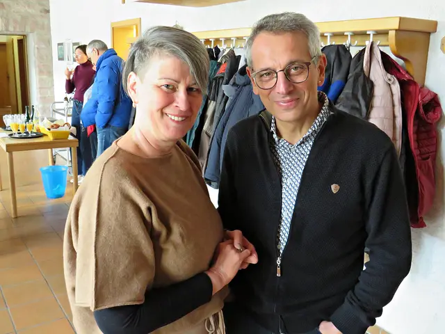 1. Beigeordneter der VG Rheinauen Toni Krüger mit Frau | Foto: Brigitte Melder