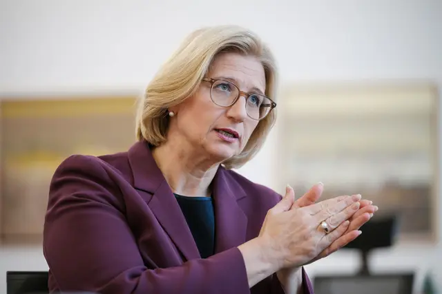 Im Vorfeld der Reise verwies Rehlinger auf die weiter angespannte Lage in der Ukraine. (Archivbild) | Foto: dpa