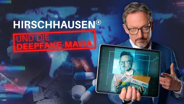 „Hirschhausen und die Deepfake-Mafia“. | Foto: WDR/Bilderfest/Annika Graeff