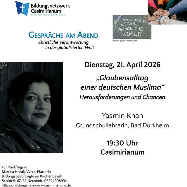 Plakat zur Veranstaltung | Foto: Zur freien Verfügung
