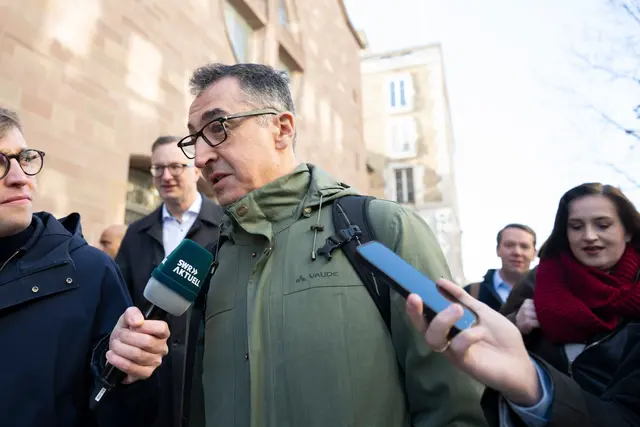 Cem Özdemir (Grüne) hat sich zum Ziel gesetzt, weiter voranzukommen. | Foto: Marijan Murat/dpa