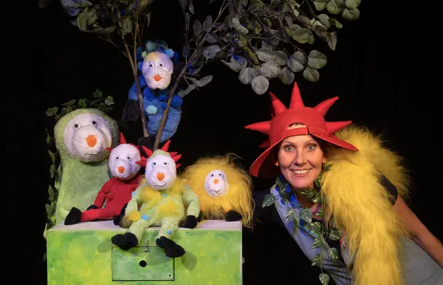 Flausch“ bringt mit bunten Figuren und viel Fantasie Kinderaugen zum Leuchten | Foto: Mariann Menke/gratis