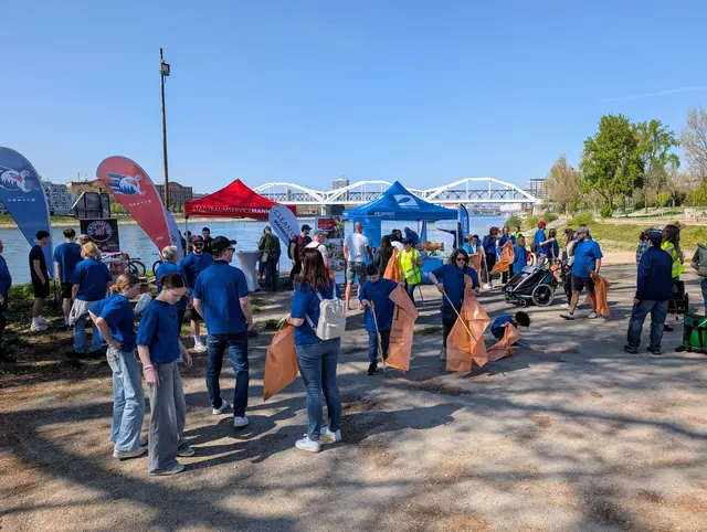 Bei der Cleanup Challenge 2025 wurden circa 800 Kilogramm Müll gesammelt. | Foto: RhineCleanUp