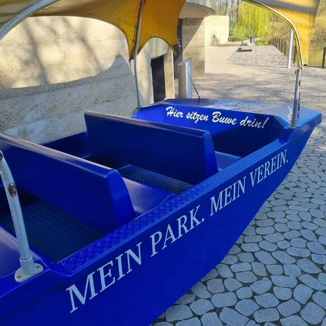 "Buwe-Boot" | Foto: Stadtpark Mannheim/Mario Frank