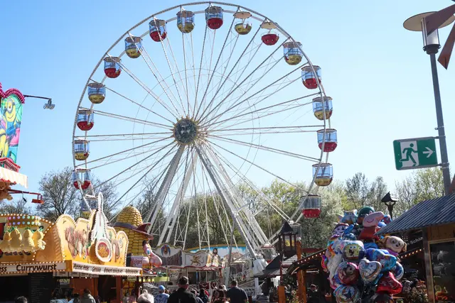 Das Riesenrad als Blickfang und Wahrzeichen der Speyerer Frühjahrsmesse | Foto: Cornelia Bauer