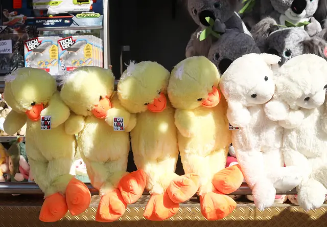 Wer würde nicht gerne mit einem flauschigen Plüschtier vom Jahrmarkt nach Hause gehen? | Foto: Cornelia Bauer