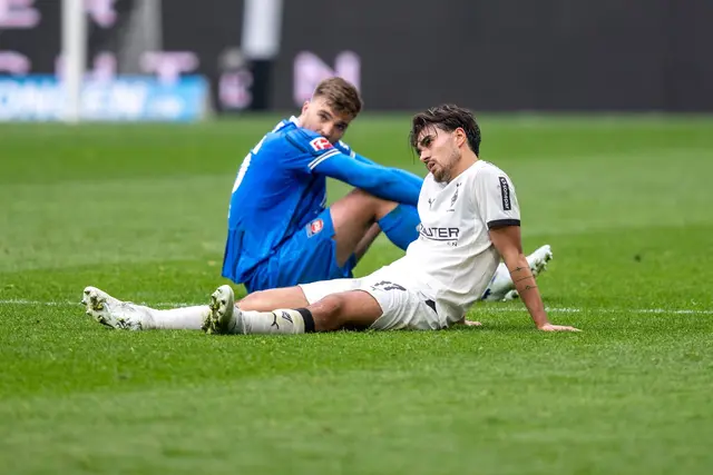 Enttäuschte Gesichter nach einem 2:2 im Borussia-Park. | Foto: David Inderlied/dpa