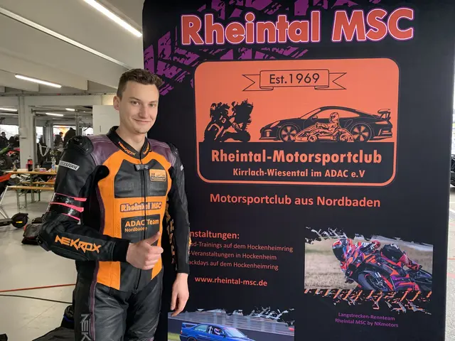 Mike Nagel aus Waghäusel gewann 2025 das 1000 km Rennen auf dem Hockenheimring | Foto: Michael Sonnick