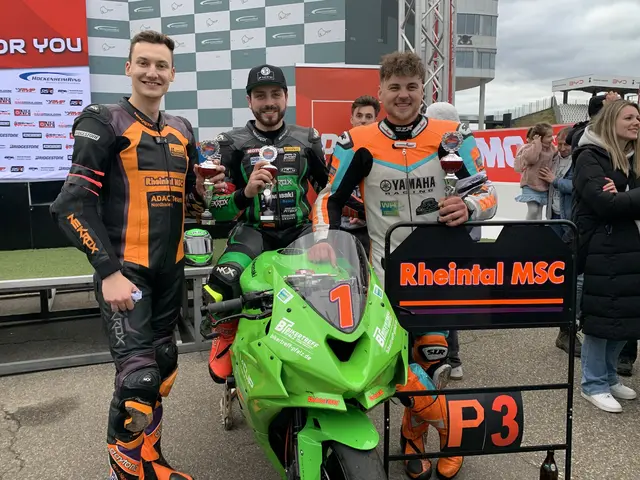 Mike Nagel, Felix Klinck und Kirill Müller fuhren in Hockenheim auf das Podium | Foto: Michael Sonnick