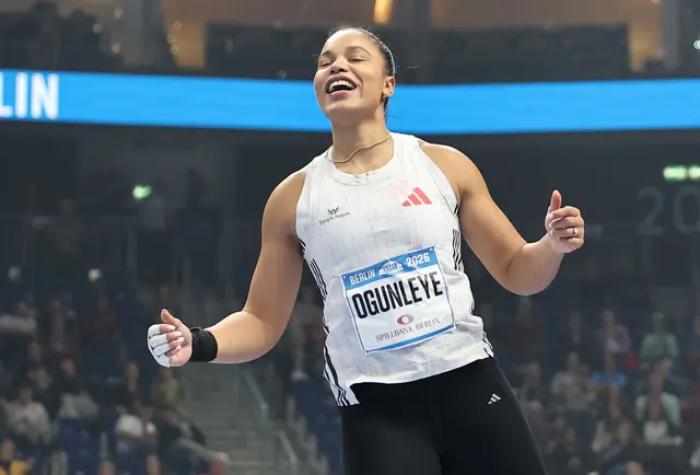 Kugelstoß-Olympiasiegerin Yemisi Ogunleye hat geheiratet. (Archivbild) | Foto: Andreas Gora/dpa