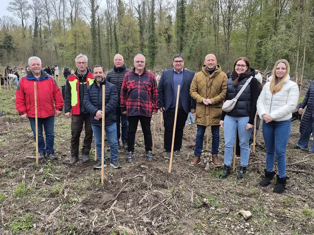 Initiatoren und Unterstützer der Aktion | Foto: W. Schmidhuber