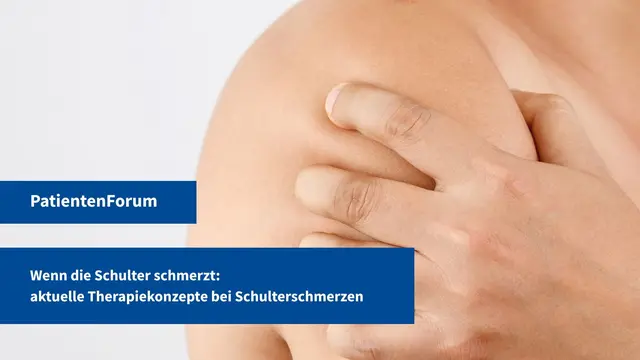 Patienten Forum: Wenn die Schulter schmerzt: aktuelle Therapiekonzepte bei Schulterschmerzen
 | Foto: Canva