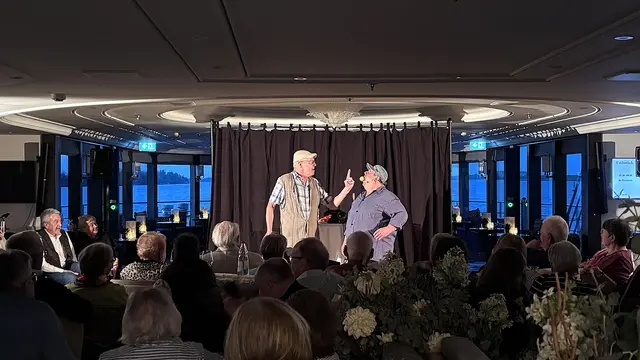 Das legendäre Pfälzer Duo Spitz und Stumpf.  | Foto: Volker Widdrat